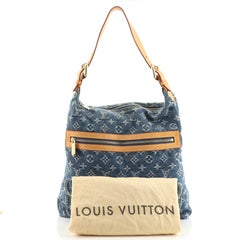 Louis Vuitton Baggy Handtasche aus Denim GM