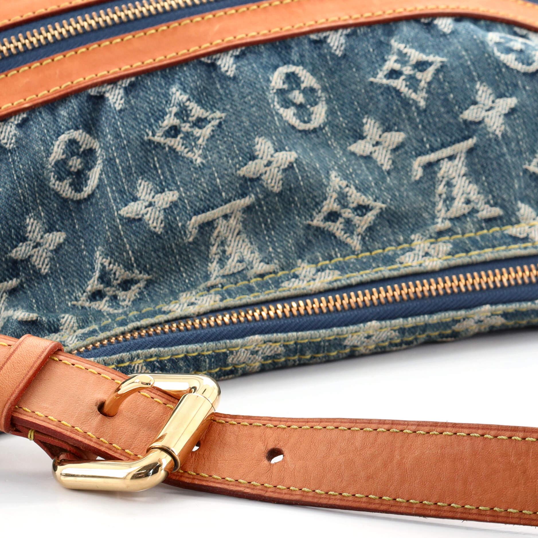 Louis Vuitton Baggy Handbag Denim GM 1