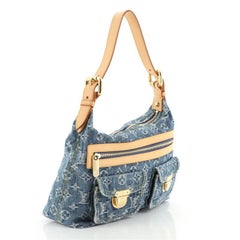 Louis Vuitton Baggy Handtasche aus Denim PM