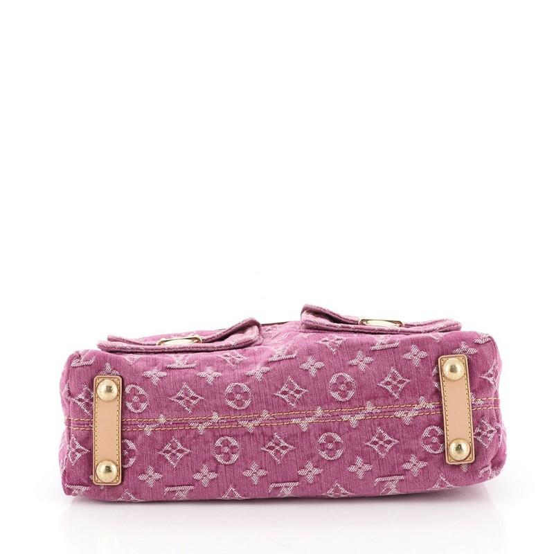 Women's or Men's Louis Vuitton Baggy Handbag Denim PM