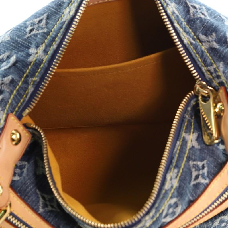 Louis Vuitton Baggy Handbag Denim PM 1