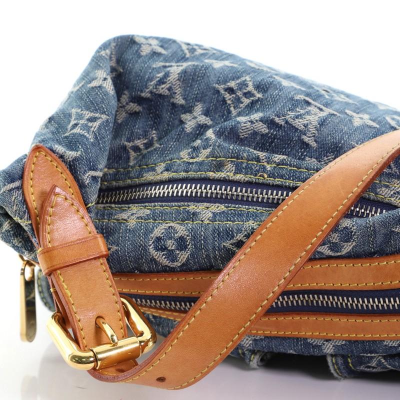 Louis Vuitton Baggy Handbag Denim PM 3