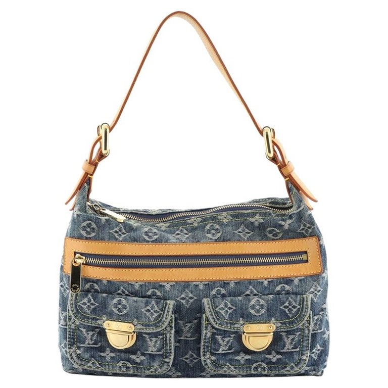Louis Vuitton Denim Baggy PM Shoulder Bag – vintagebonbon
