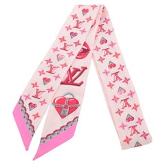 Louis Vuitton Sciarpa a fascia BB Lucky Monogram Rose Pop