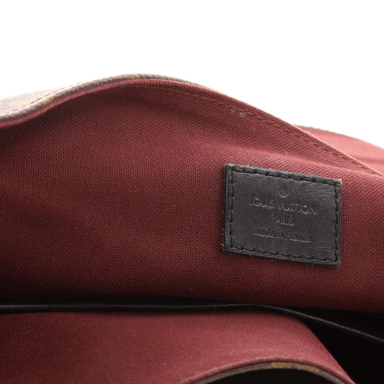 Louis Vuitton Monogram Macassar Bass PM Messenger Bag at 1stDibs