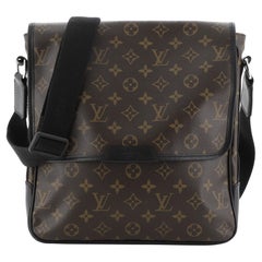 Louis Vuitton Bass Messenger Bag Macassar Monogram Canvas MM