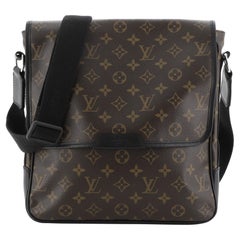 Louis Vuitton Bass Messenger Bag Macassar Monogram Canvas MM 