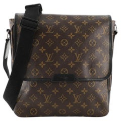 Louis Vuitton Bass Messenger Bag Macassar Monogram Canvas MM