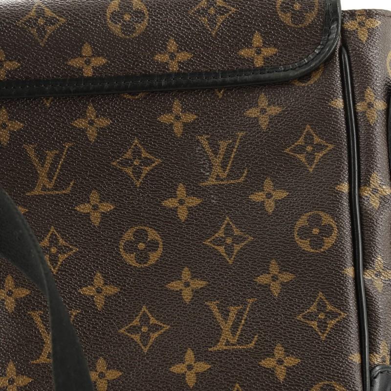 Louis Vuitton Bass Messenger Bag Macassar Monogram Canvas PM 3