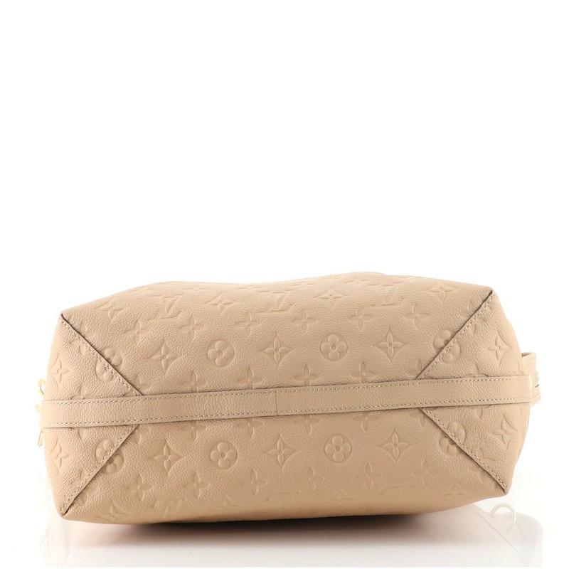 Louis Vuitton Bastille Bag Monogram Empreinte Leather MM In Good Condition In NY, NY