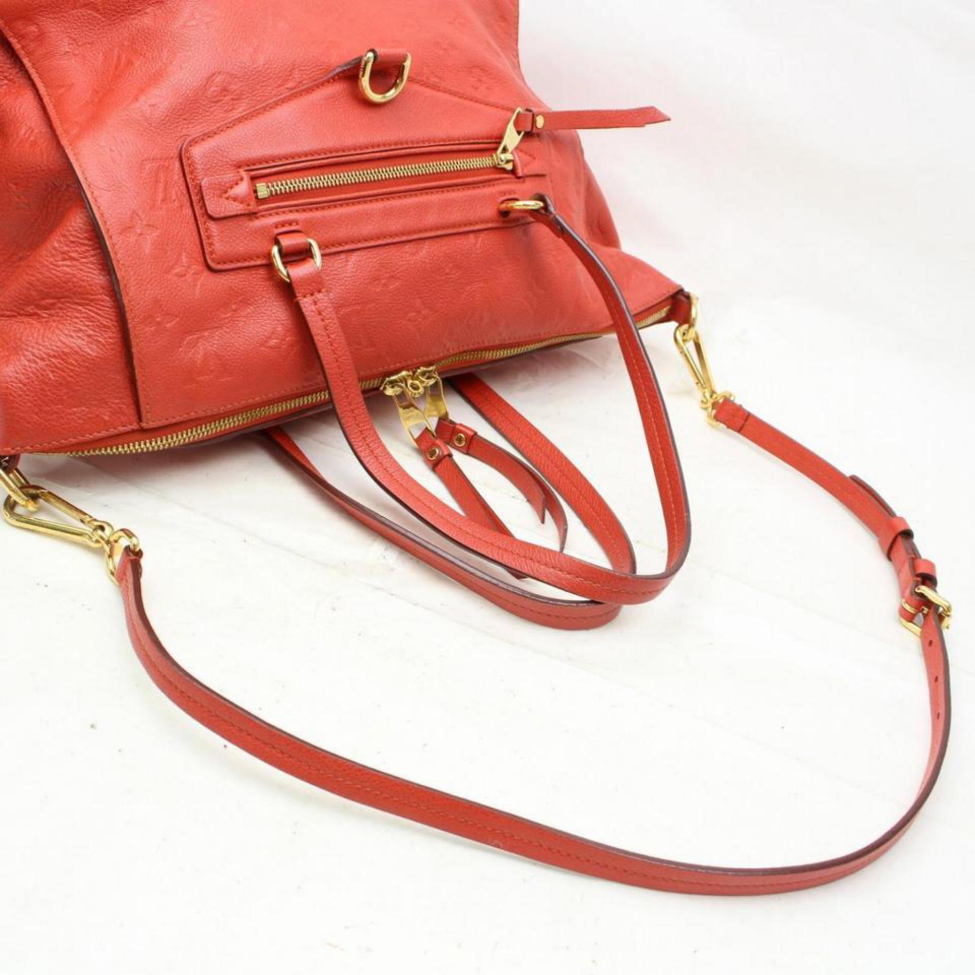 Louis Vuitton Vintage - Bastille MM Bag - Red - Leather Handbag