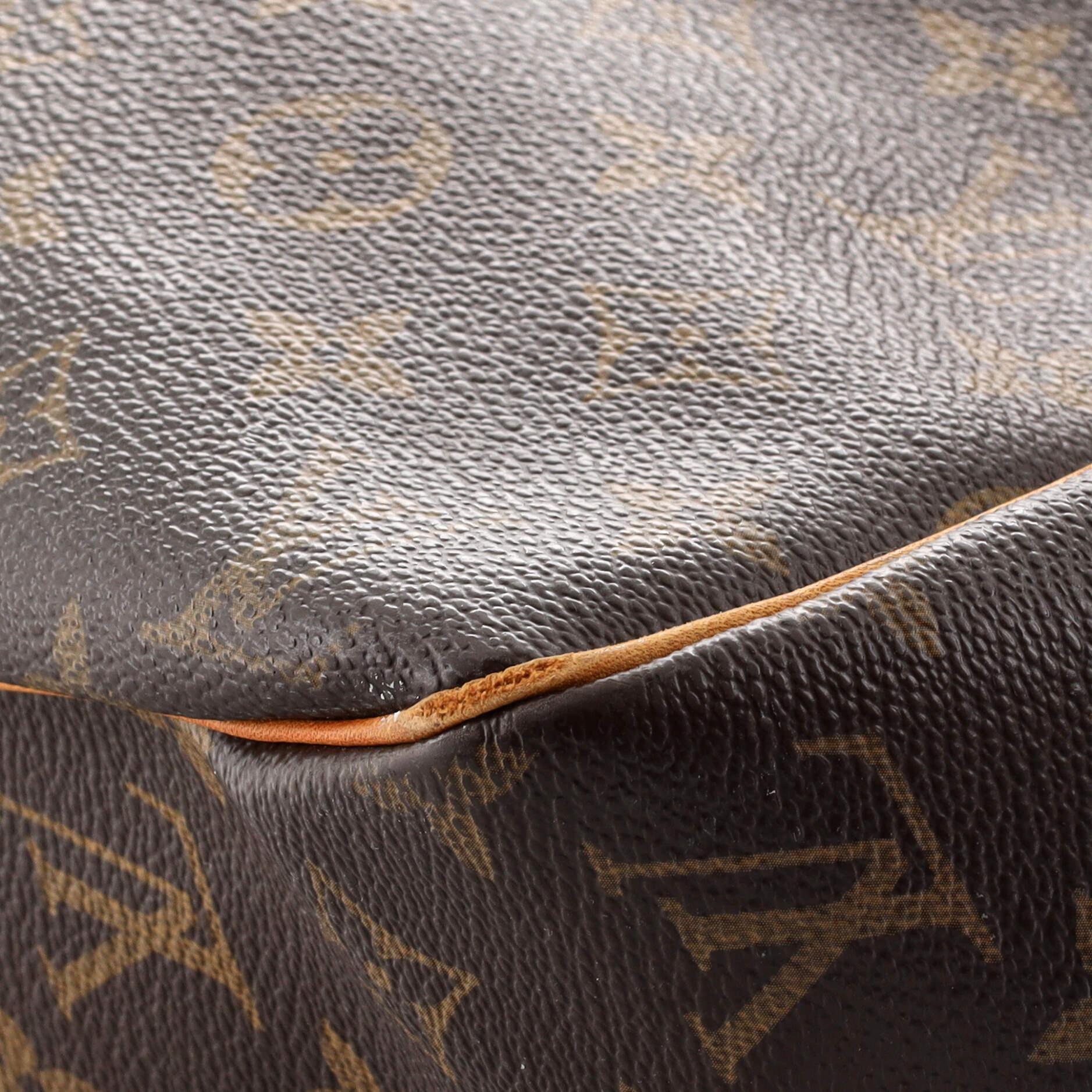 Brown Louis Vuitton Batignolles Handbag Monogram Canvas Horizontal