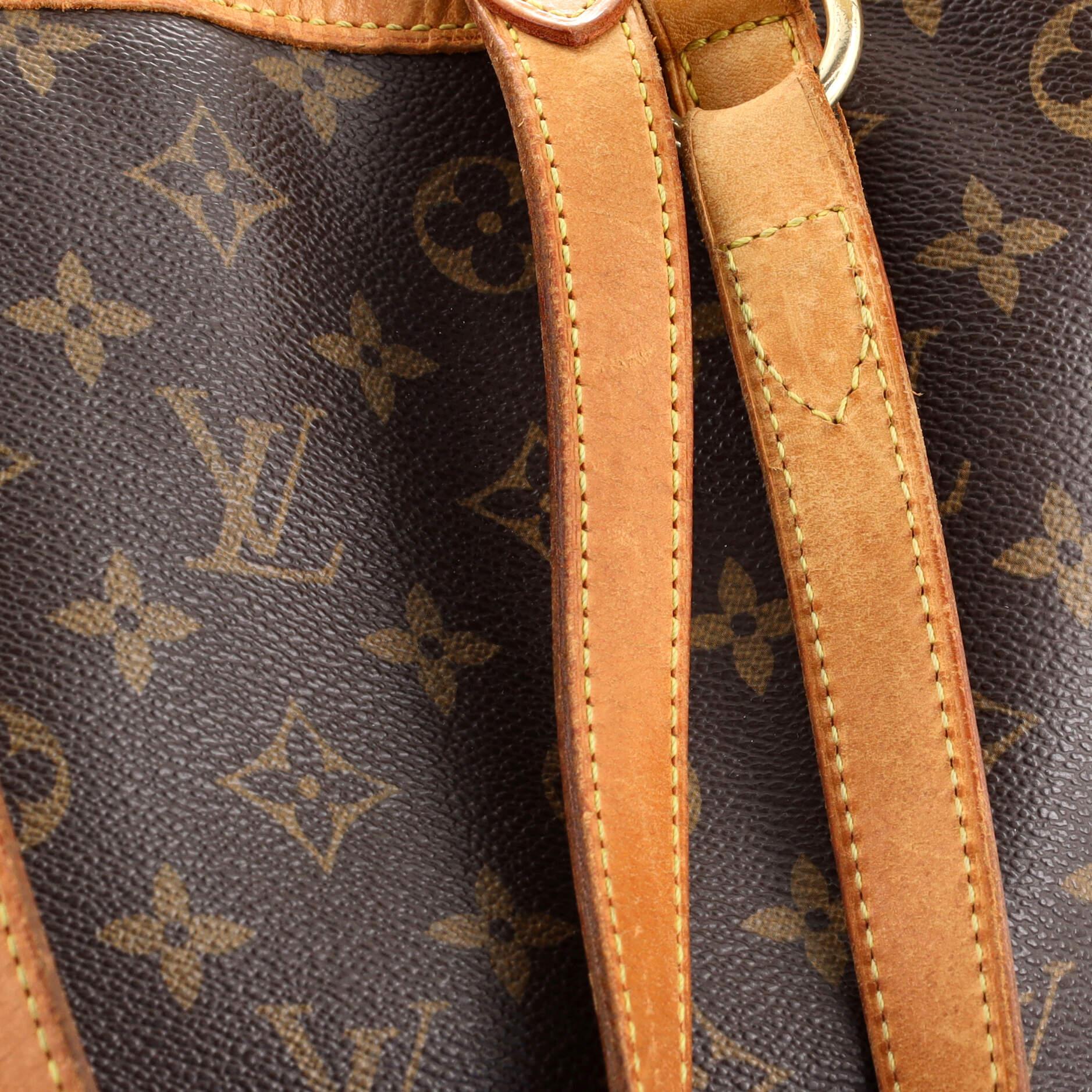 Louis Vuitton Batignolles Handbag Monogram Canvas Horizontal In Good Condition In NY, NY