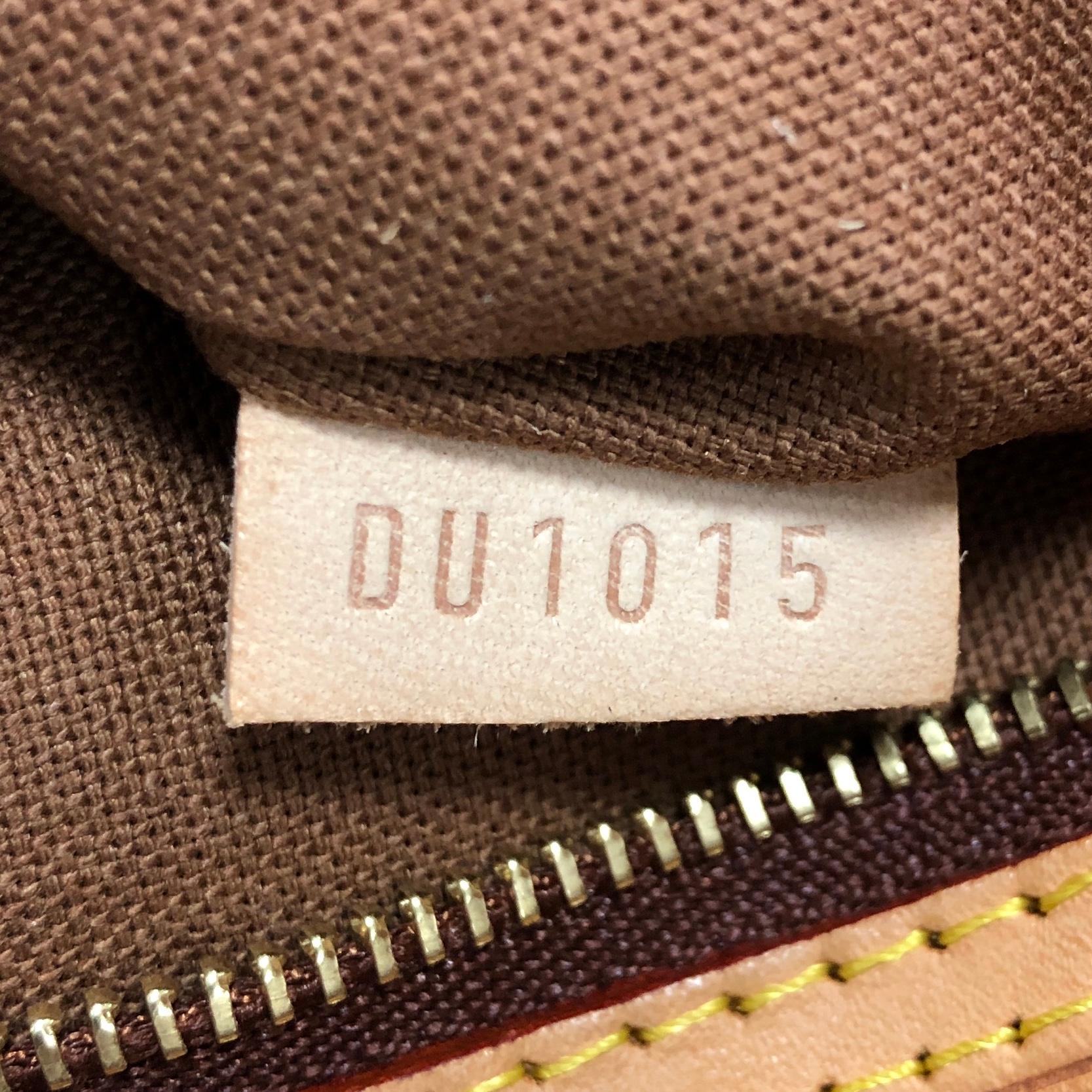Louis Vuitton Batignolles Handbag Monogram Canvas Horizontal 3