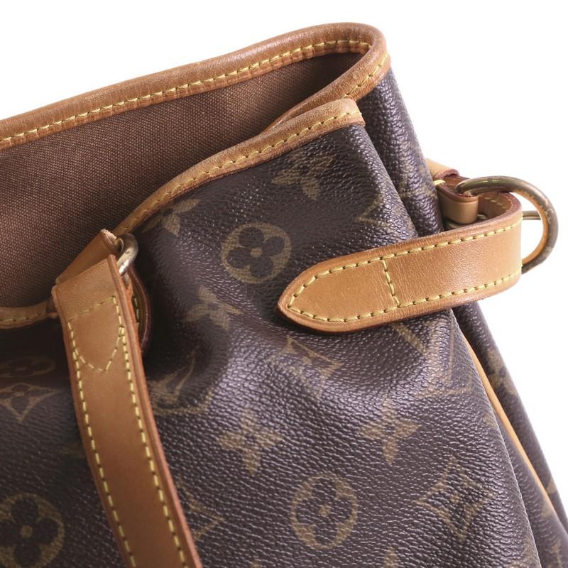 Louis Vuitton Batignolles Handbag Monogram Canvas Horizontal 4