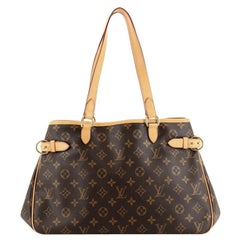 Louis Vuitton Batignolles Handbag Monogram Canvas Horizontal