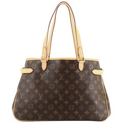 Louis Vuitton Batignolles Handbag Monogram Canvas Horizontal