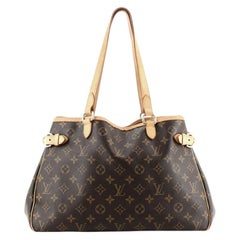 Louis Vuitton Batignolles Handbag Monogram Canvas Horizontal