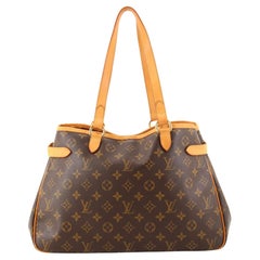 Louis Vuitton Batignolles Handbag Monogram Canvas Horizontal