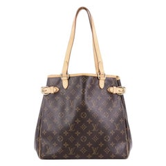 Louis Vuitton Vertical Tote, Black, One Size