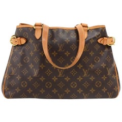 Louis Vuitton Batignolles Original Monogram Canvas Shoulder Bag