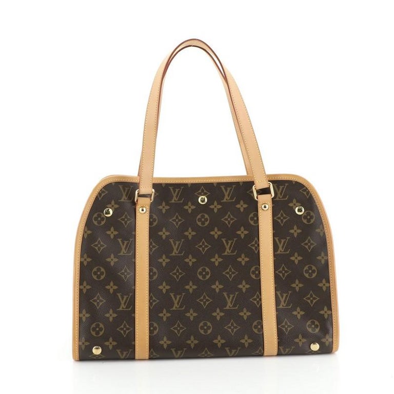 Louis Vuitton Baxter Dog Carrier Monogram Canvas GM at 1stDibs louis