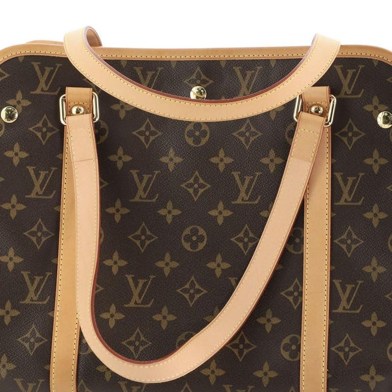 Louis Vuitton Baxter Dog Carrier Monogram Canvas GM at 1stDibs louis