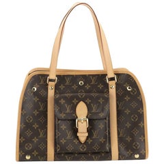 Louis Vuitton Baxter Dog Carrier Monogram Canvas GM