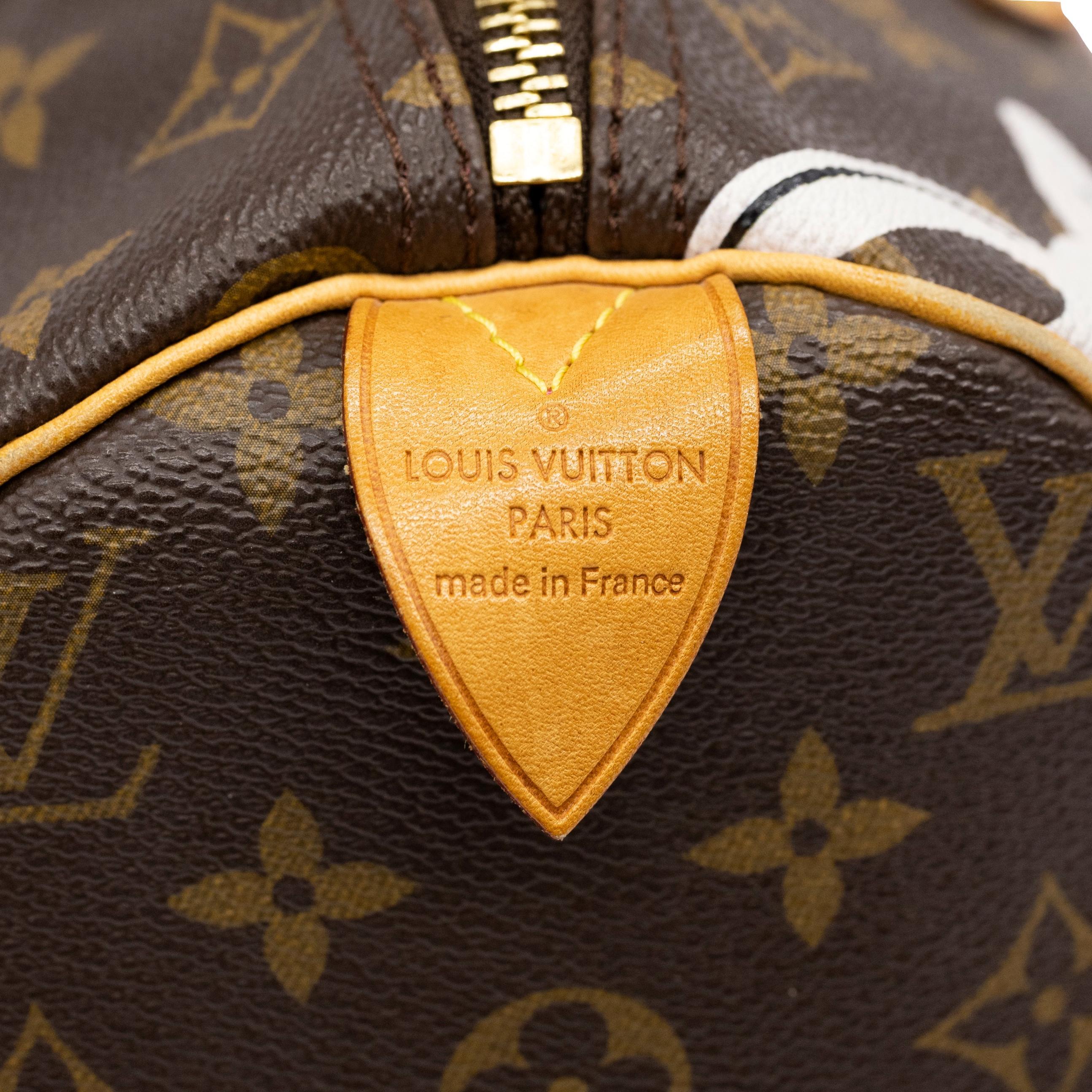 Louis Vuitton Bay Rose Ballerine Poppy Speedy 30 Top Handle Bag, France 2016. For Sale 5