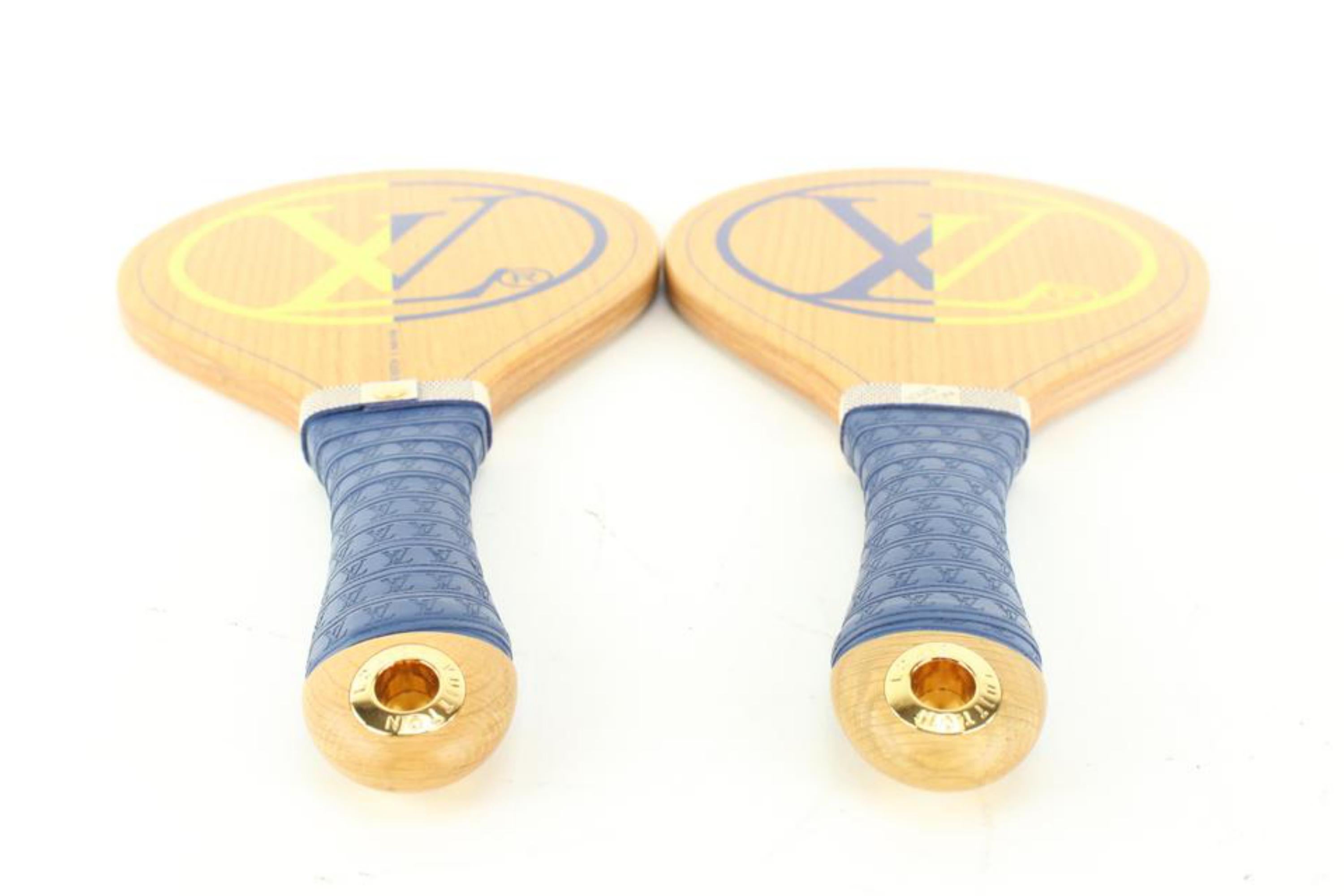 Louis Vuitton Beach Bat Paddle Set 54lz62s In New Condition For Sale In Dix hills, NY
