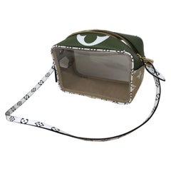 Louis Vuitton Beach Giant Mono Khaki Green Pouch 