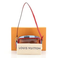 Louis Vuitton Beach Pouch Damier und Monogram Patchwork Denim