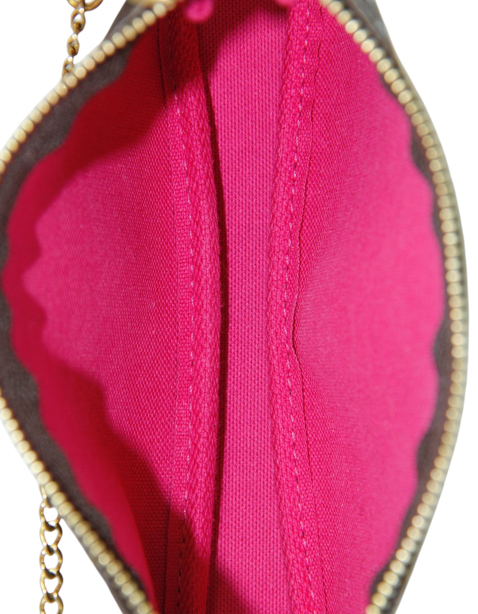 Louis Vuitton Bears on Skis Mini Pochette Accessories Bag 1