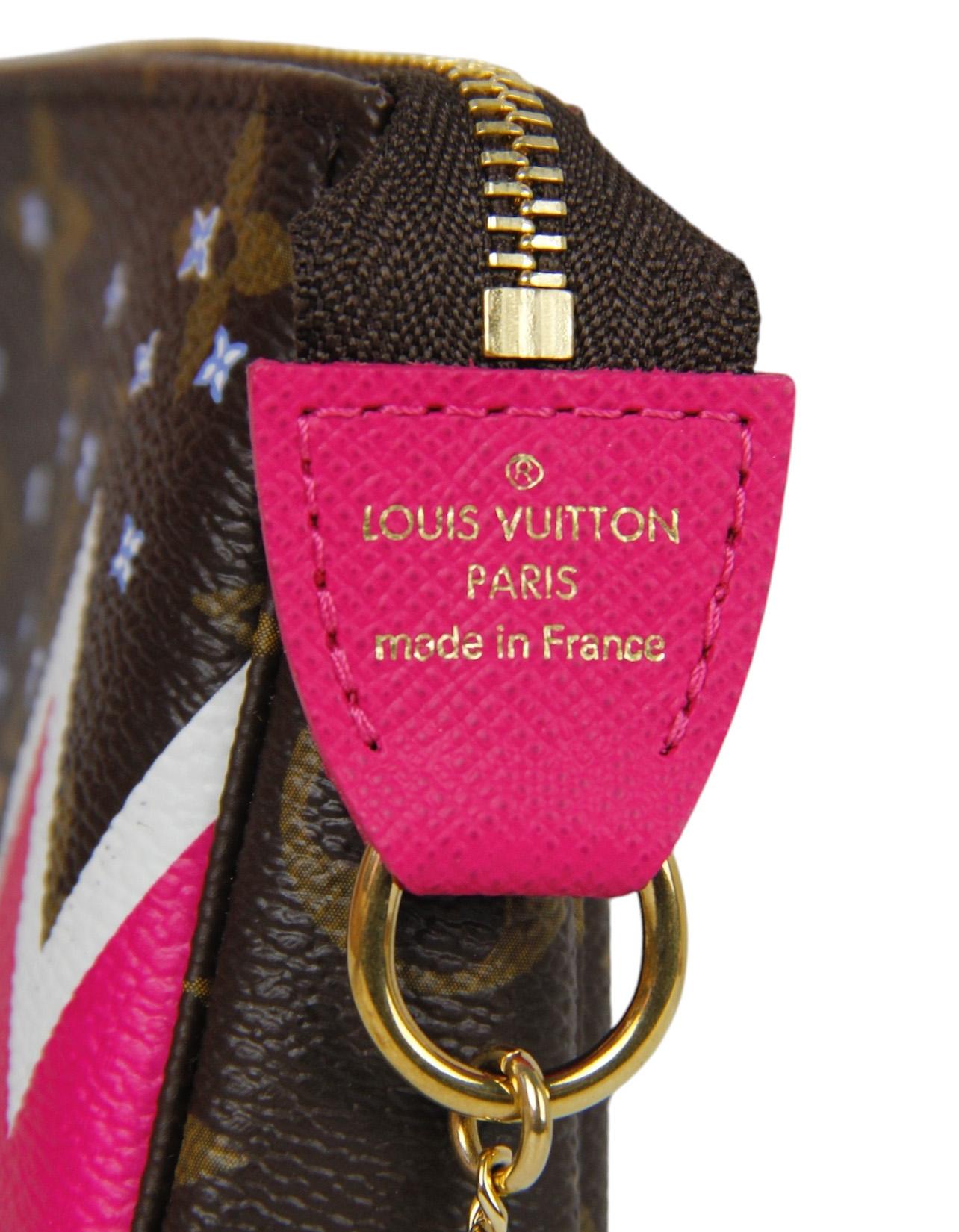 Louis Vuitton Bears on Skis Mini Pochette Accessories Bag 2