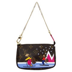 Louis Vuitton Bears on Skis Mini Pochette Accessories Bag