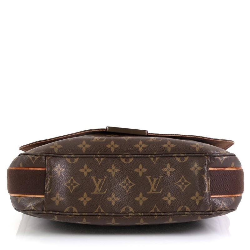 Black Louis Vuitton Beaubourg Messenger Bag Monogram Canvas MM