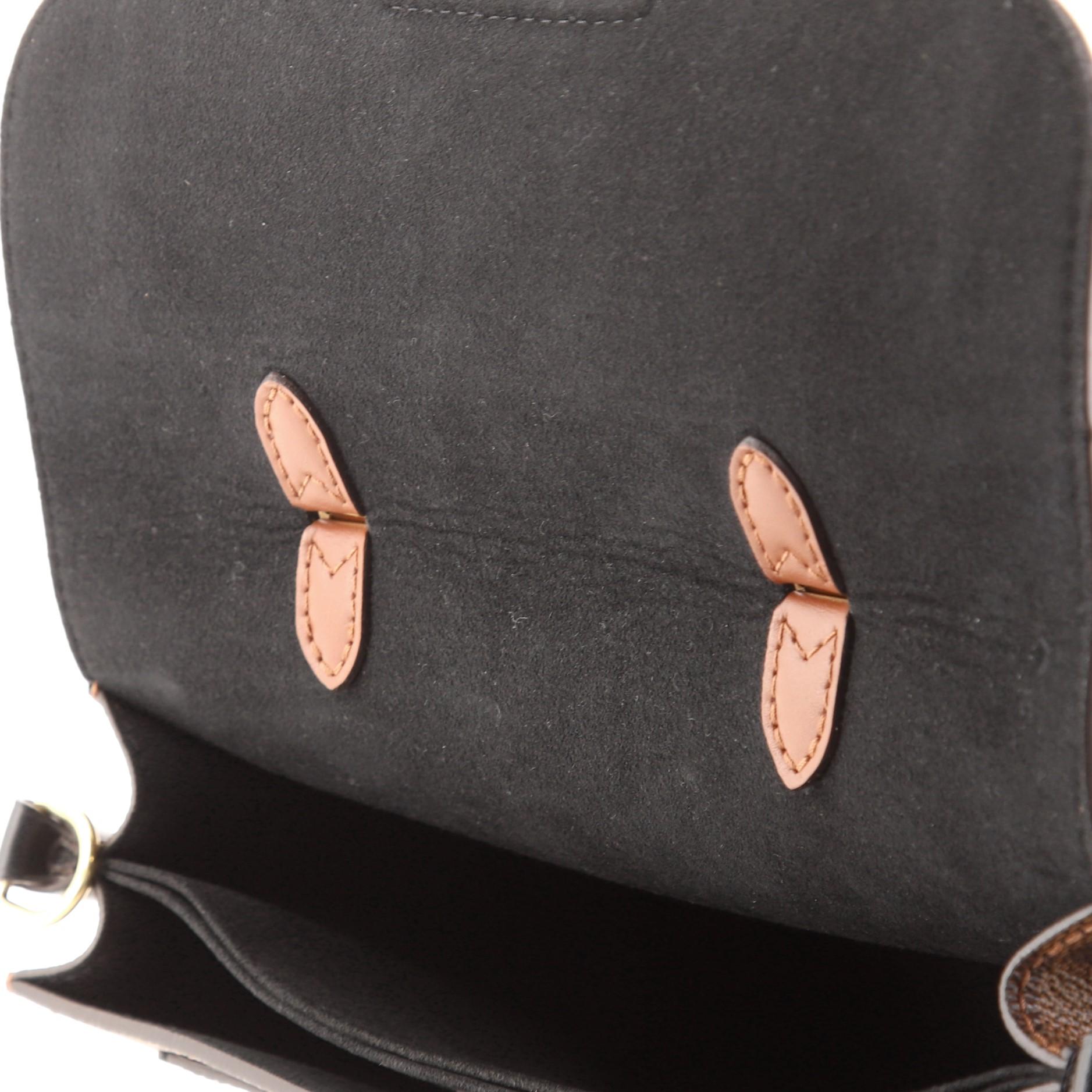 Louis Vuitton Beaumarchais Handbag Damier In Good Condition In NY, NY