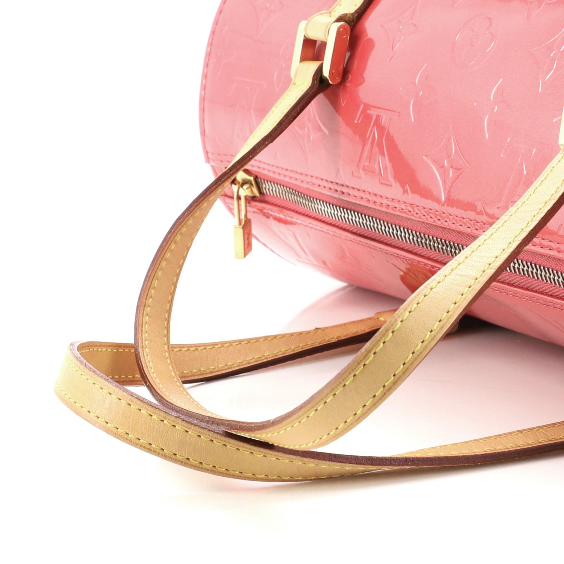 Louis Vuitton Bedford Handbag Monogram Vernis In Good Condition In NY, NY