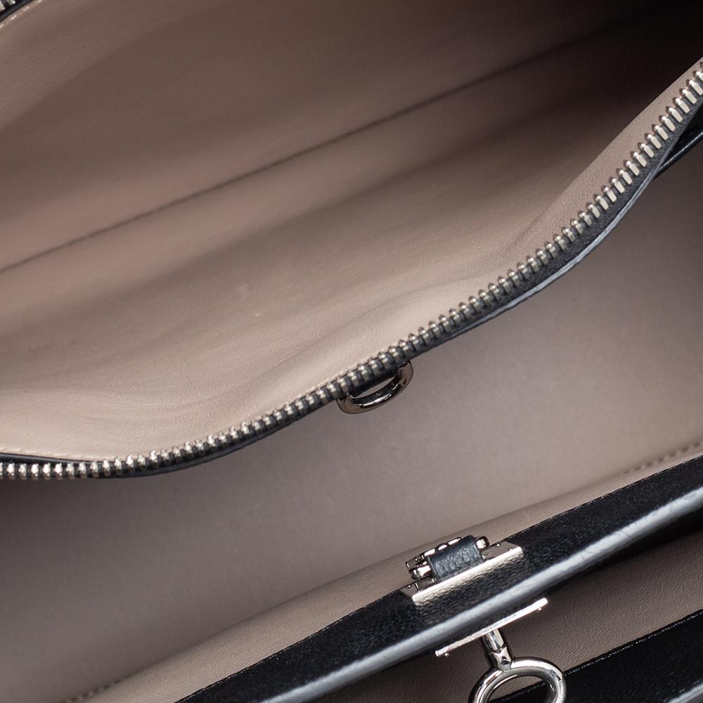 Louis Vuitton Beige/Black Leather City Steamer MM Bag 5