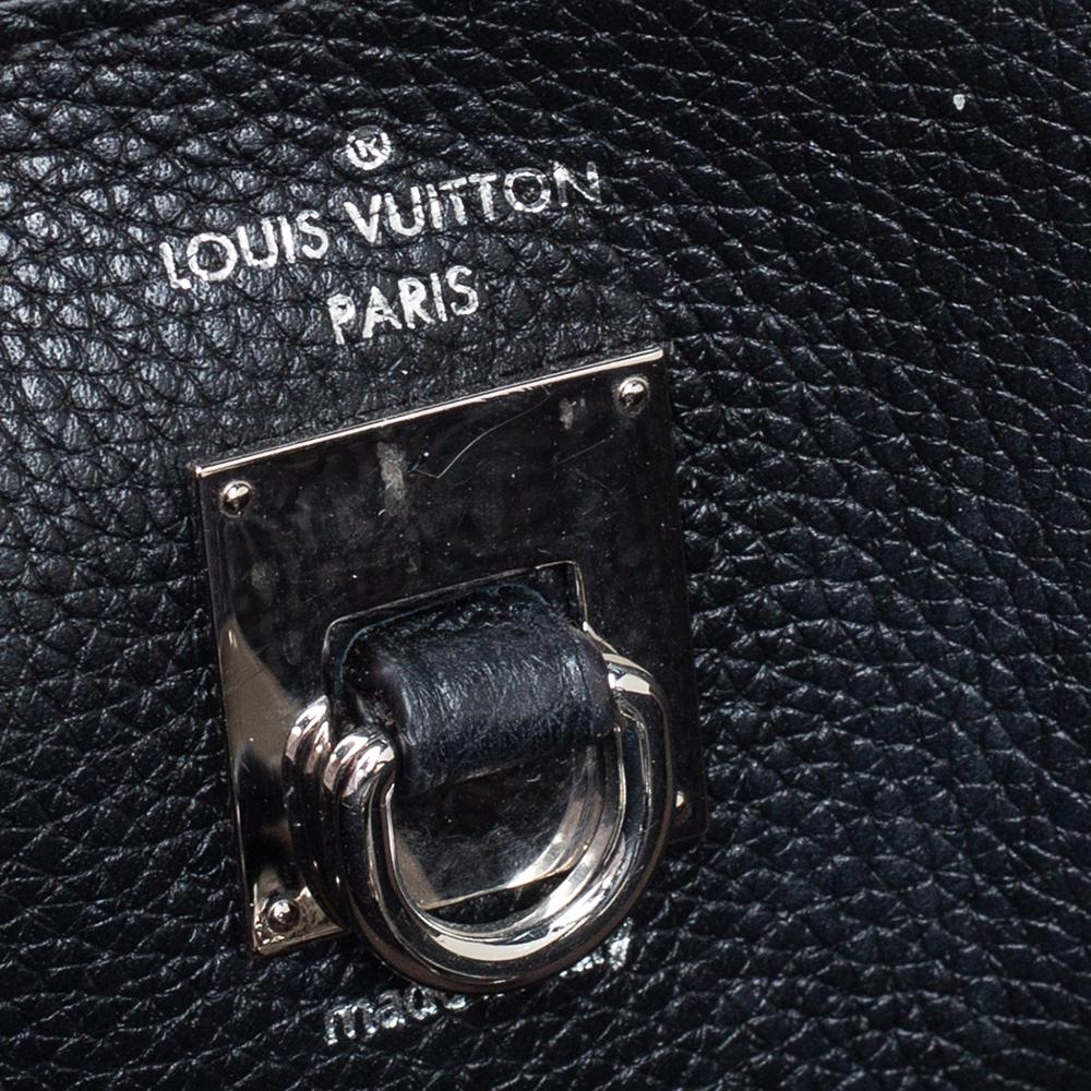 Louis Vuitton Beige/Black Leather City Steamer MM Bag 7