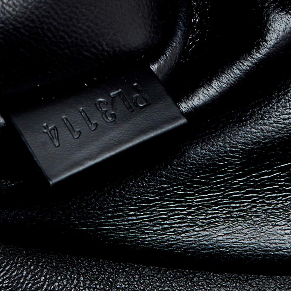 Louis Vuitton Beige/Black Leather Malletage Pochette Flap Bag 7