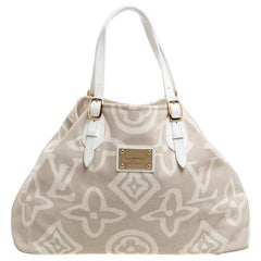 Louis Vuitton Beige Canvas Limited Edition Tahitienne Cabas GM Bag