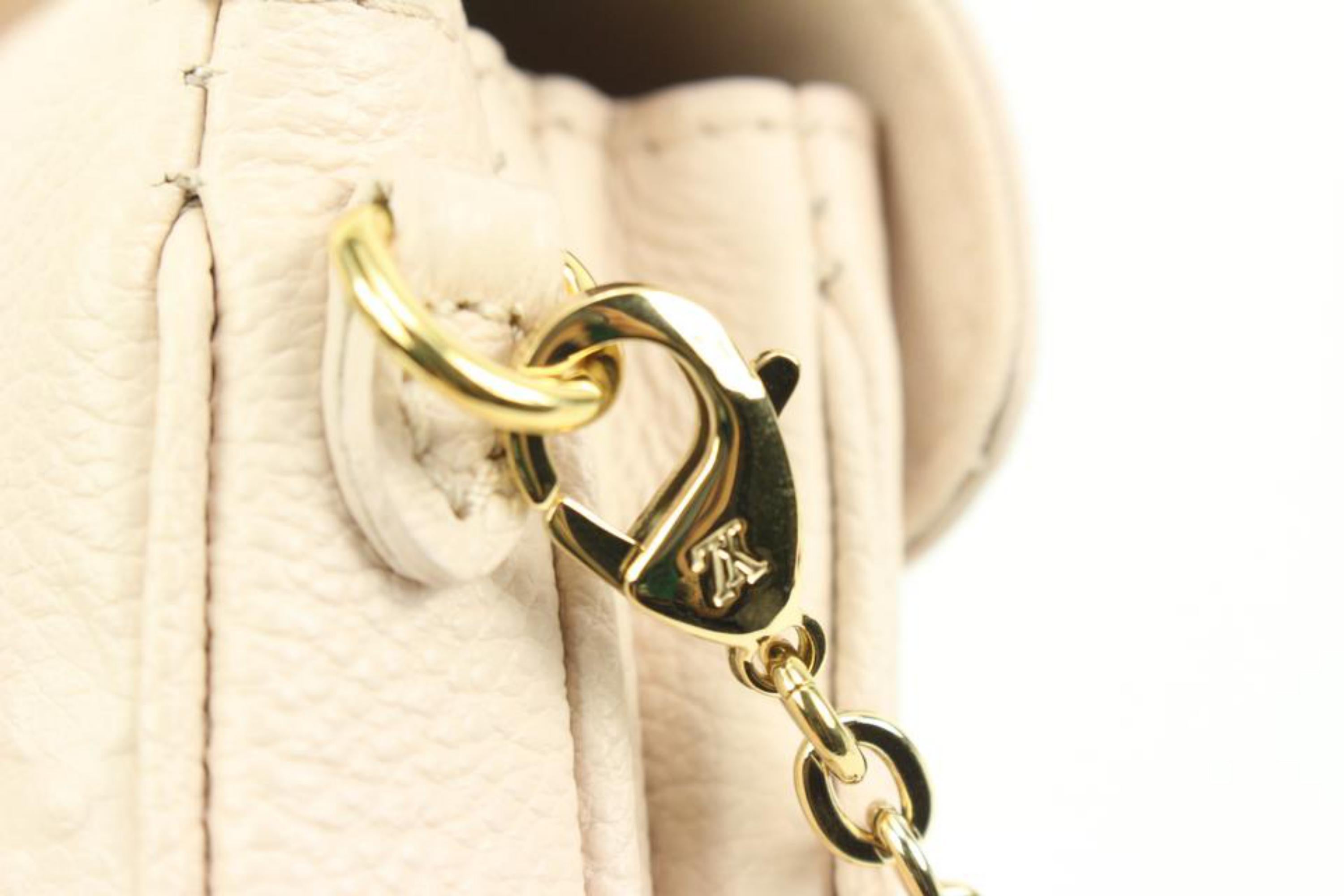 Louis Vuitton - Sac à bandoulière « Micro Pochette Metis » avec monogramme, fermoir beige, 70lk411s 1