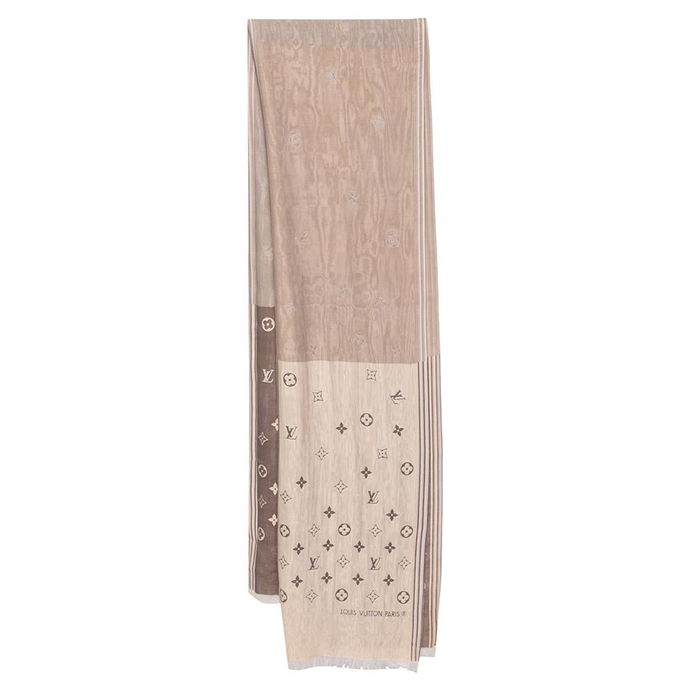 Louis Vuitton Limited Edition Takashi Murakami Cosmic Blossom Scarf at