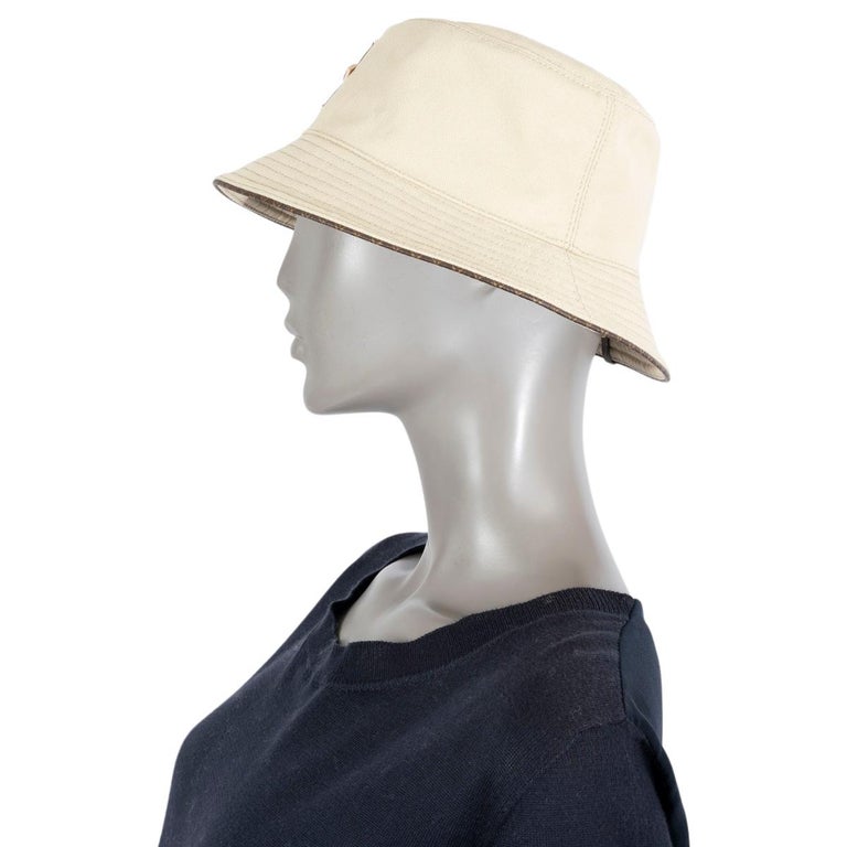 Louis Vuitton Beige and Taupe Bucket Hat Only LV Bucket Hat S00 - Accessories M5108M | LOUIS VUITTON main image 2