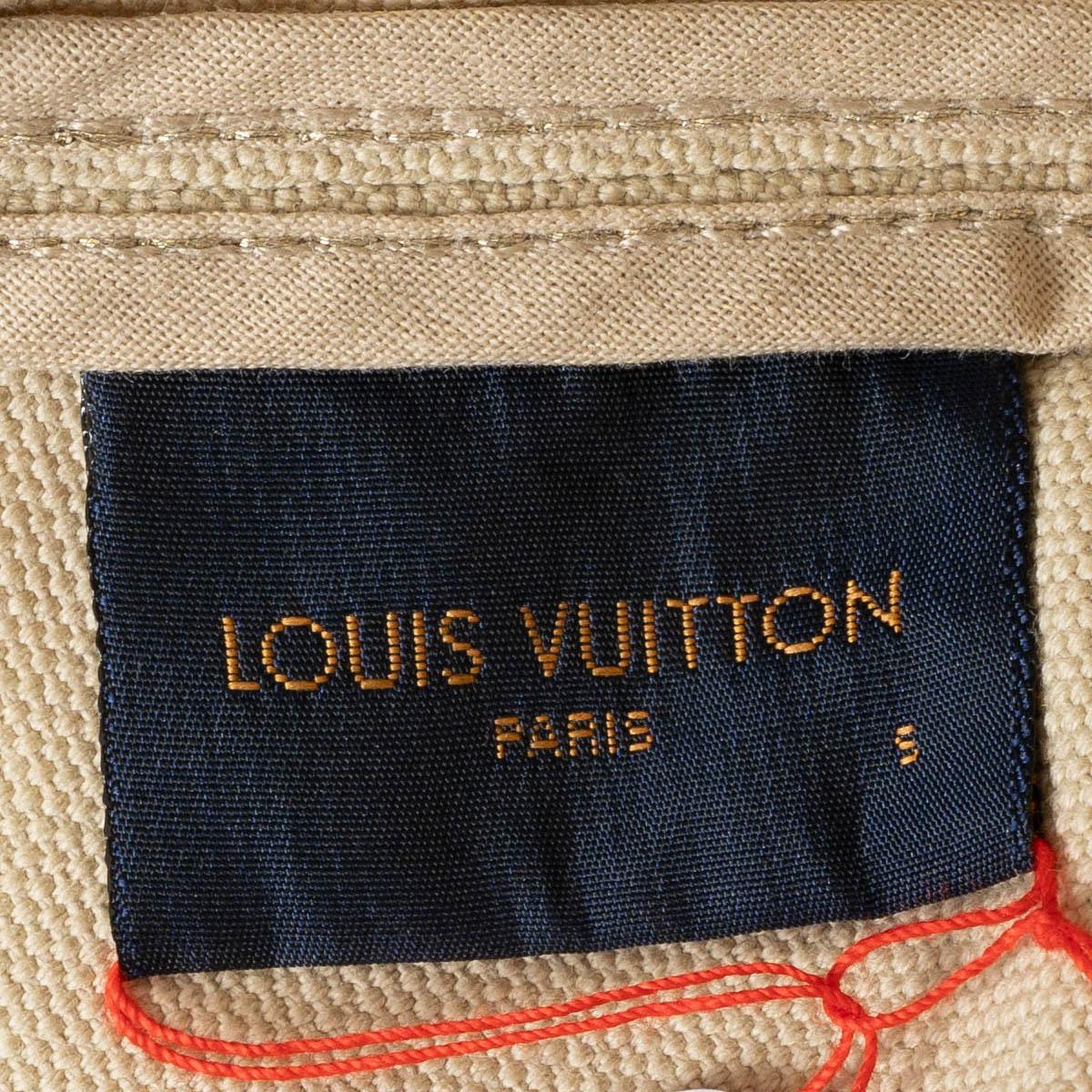 LOUIS VUITTON beige cotton ON YOUR WAY Bucket Hat S For Sale 3