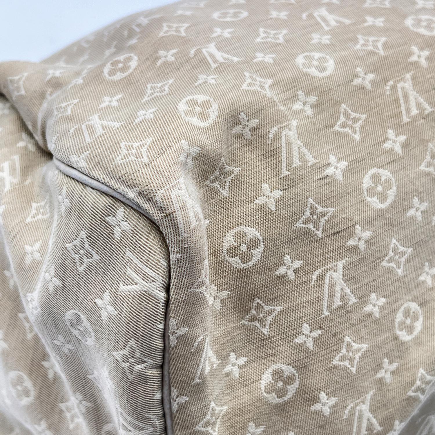 Louis Vuitton Beige Idylle Monogram Mini Lin Canvas Speedy 30 Bag 8