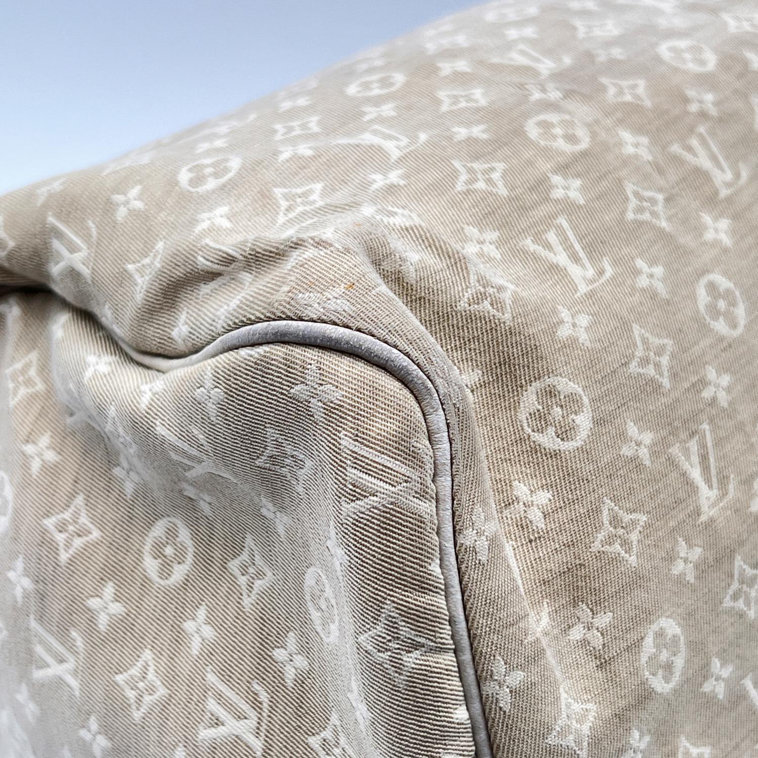 Louis Vuitton Beige Idylle Monogram Mini Lin Canvas Speedy 30 Bag 5