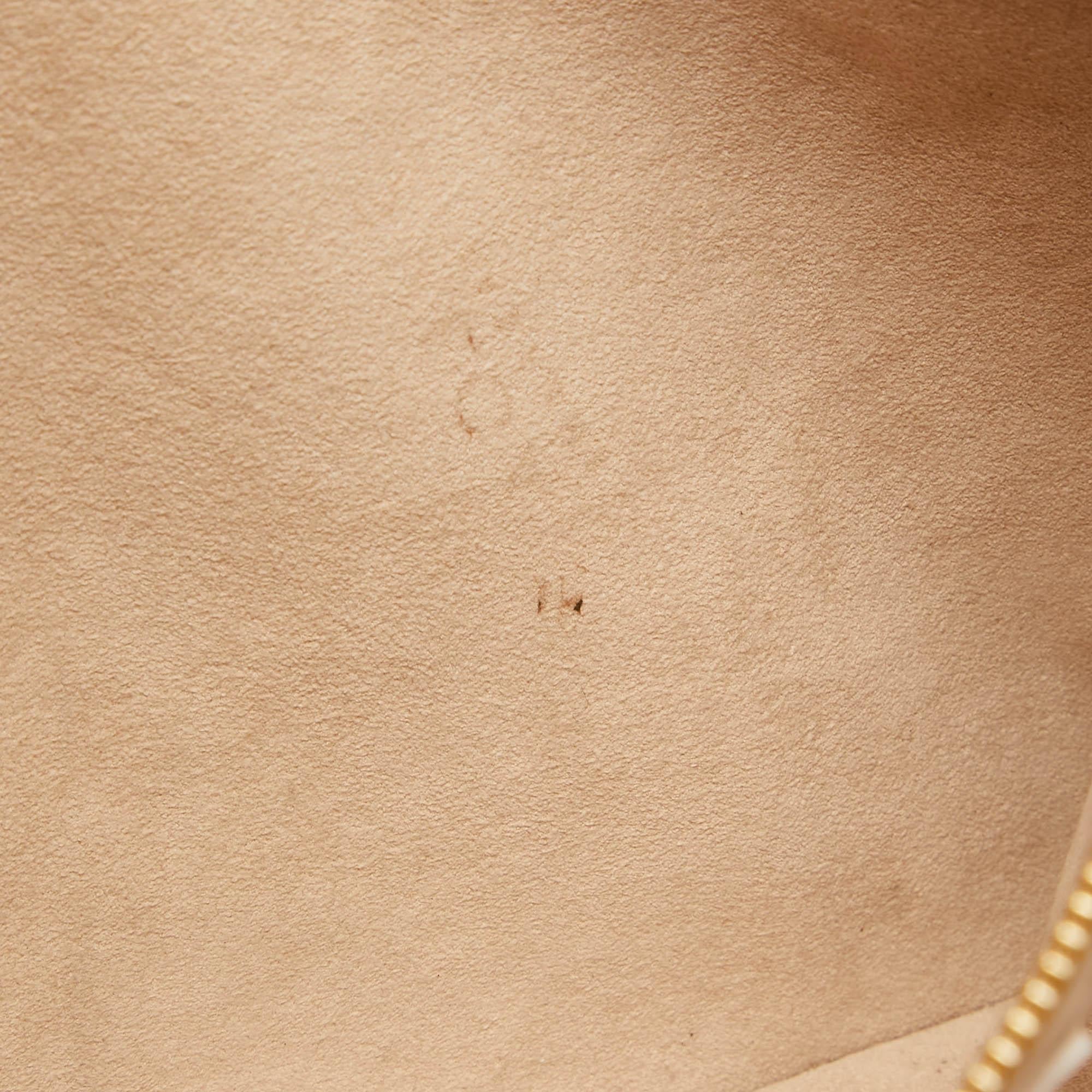 Louis Vuitton Beige/Kaki Green Monogram Empreinte Leather Neverfull MM Bag en vente 9