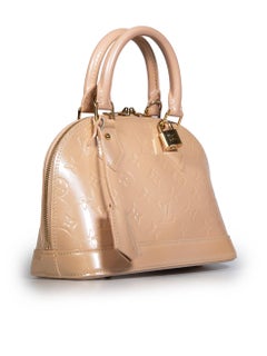 Louis Vuitton Beige Monogram Alma BB Bag